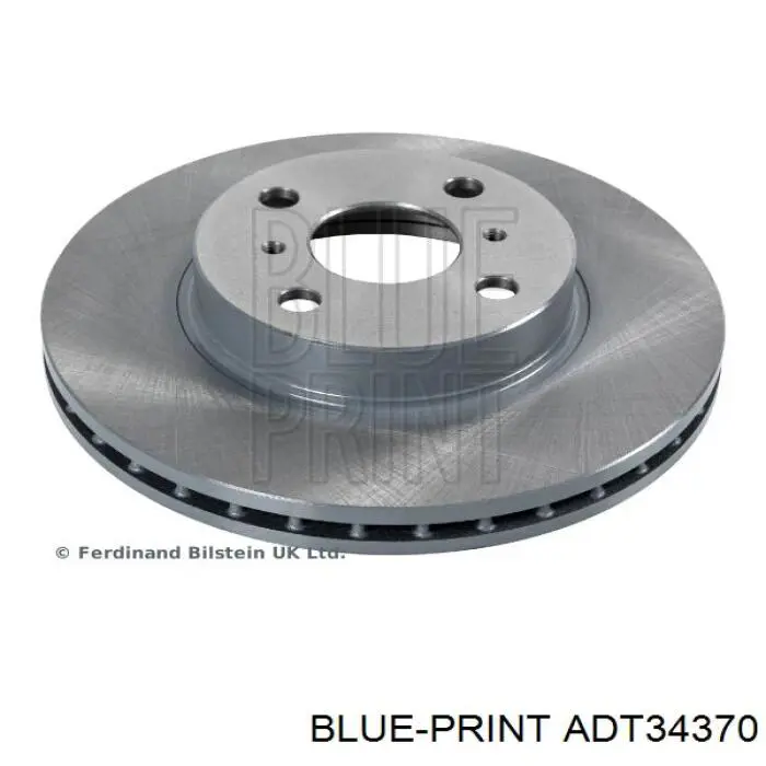 ADT34370 Blue Print диск гальмівний передній