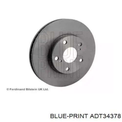 ADT34378 Blue Print Гальмо дискове переднє
