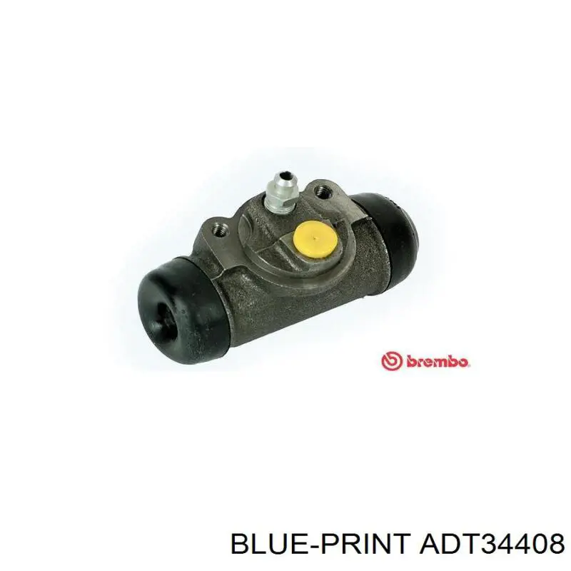 Циліндр гальмівний колісний/робочий, задній Blue Print ADT34408 ціна, від 9.92 USD