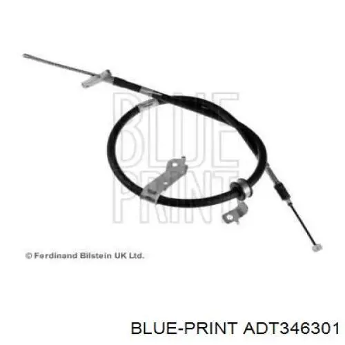 Трос стоянкового гальма задній лівий Toyota 4643042080 ціна, від 14.49 USD