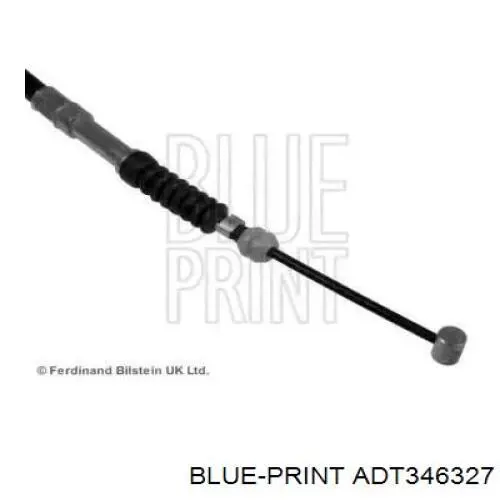 BC2045L Japan Parts Трос ручного гальма задній, лівий
