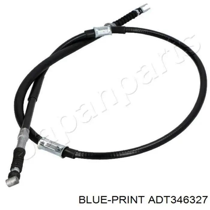 Трос стоянкового гальма задній лівий Japan Parts BC2045L ціна, від 26.52 USD