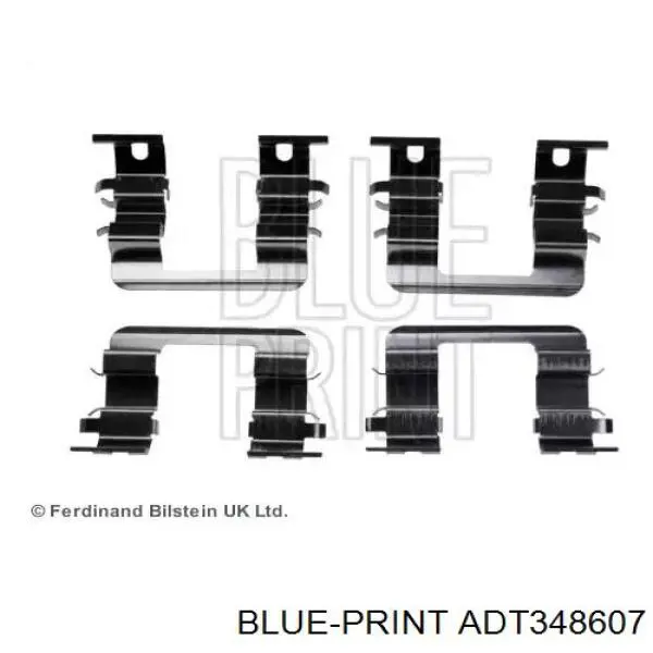 Купити ADT348607 Blue Print Ремкомплект гальмівних колодок