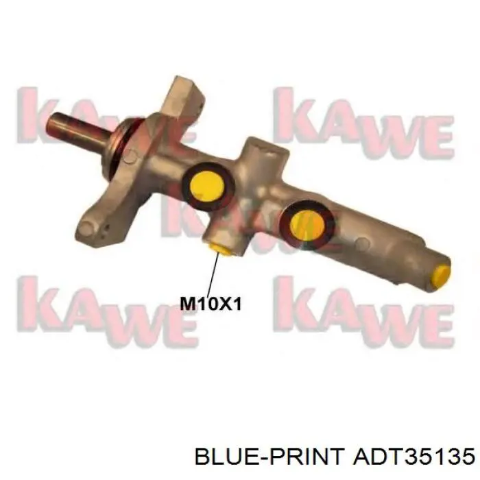 Головний гальмівний циліндр ADT35135 Blue Print