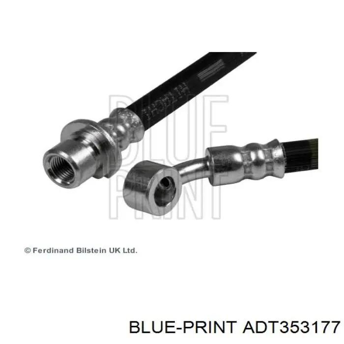 Шланг гальмівний задній, лівий Blue Print ADT353177 ціна, від 9.63 USD