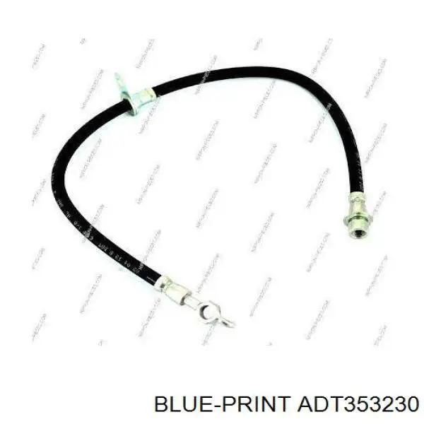 Шланг гальмівний передній, лівий Blue Print ADT353230 ціна, від 16.44 USD