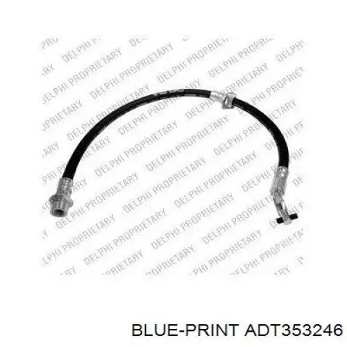 Шланг гальмівний передній, правий ADT353246 Blue Print