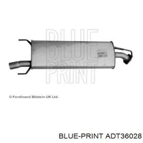 Глушник Toyota 1742037042 ціна, від 81.24 USD