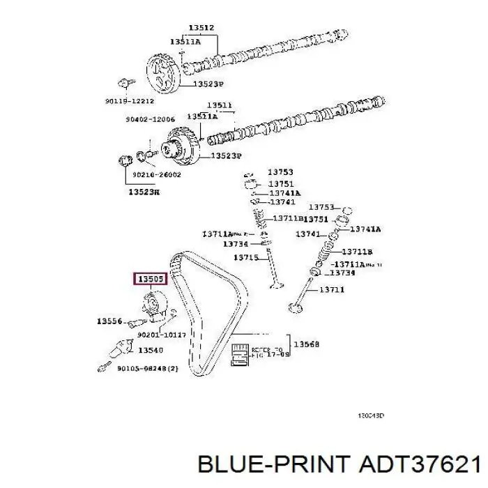 Купити MRB72034 MarkBest Натяжний ролик