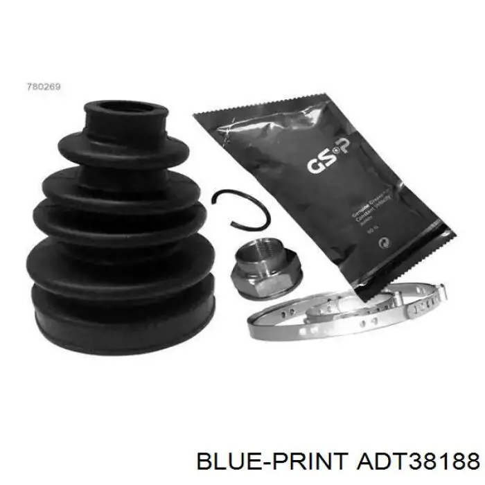 Купити ADT38188 Blue Print Пильник шарніра приводу