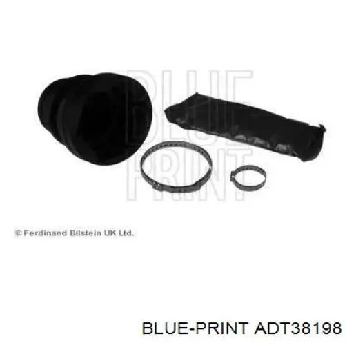 Пильник гранати внутрішній, передній півосі Blue Print ADT38198 ціна, від 9.67 USD