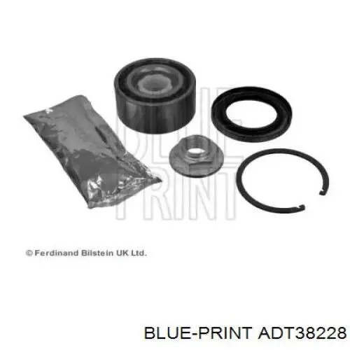 Комплект підшипник маточини передньої Toyota 9036935034 ціна, від 30.77 USD