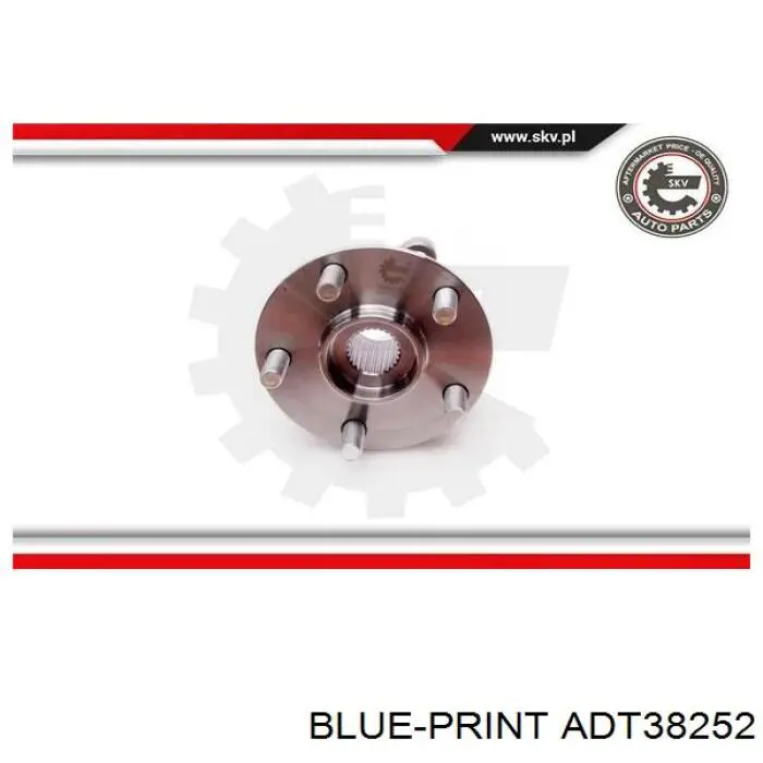 Підшипник ступиці ADT38252 Blue Print