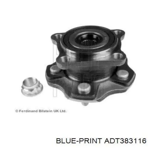 Купити ADT383116 Blue Print Підшипник ступиці колеса