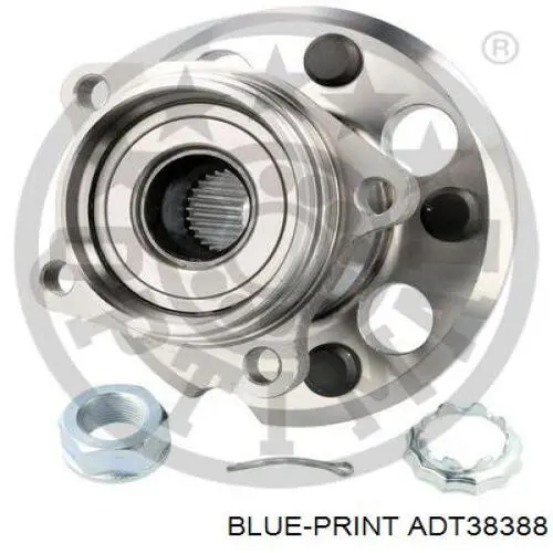 Задня маточина ADT38388 Blue Print