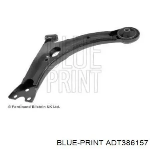 Важіль передньої підвіски нижній, правий ADT386157 Blue Print