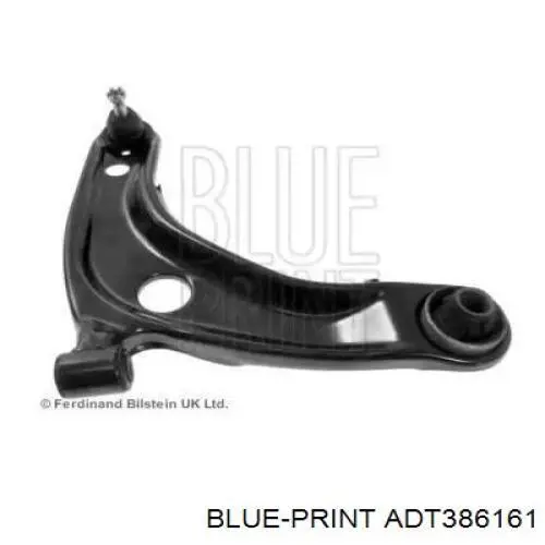 Важіль передньої підвіски нижній, правий ADT386161 Blue Print