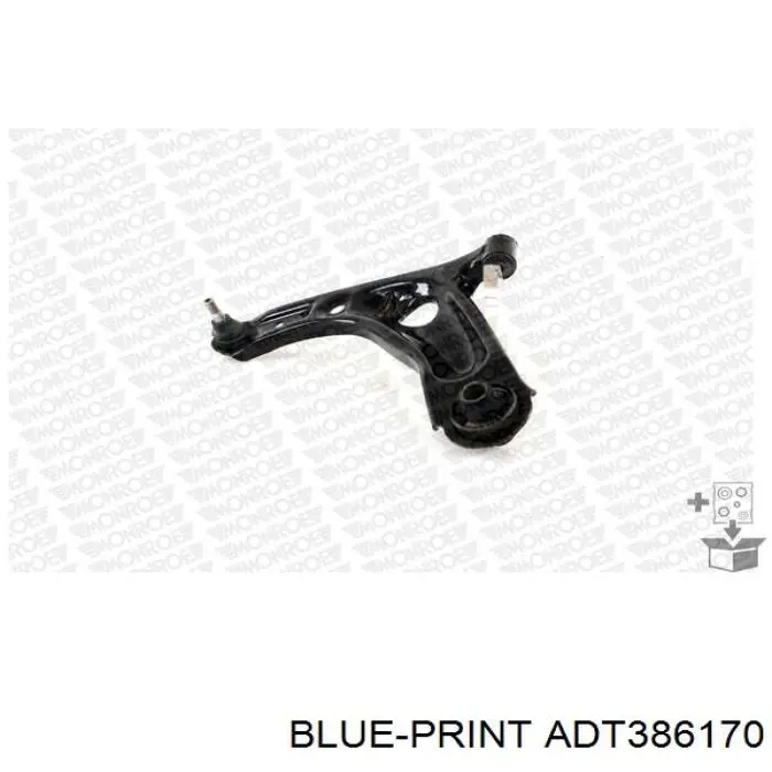Купити 00003520Q2 Peugeot/Citroen Лівий важіль передній нижній підвіски