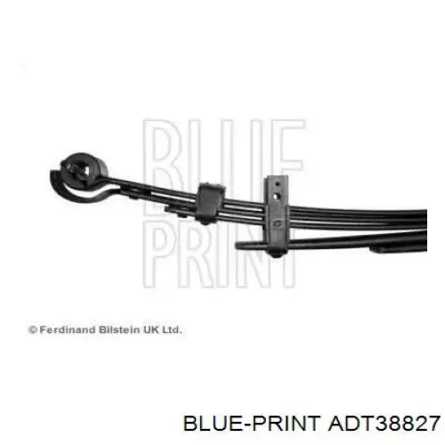 Купити ADT38827 Blue Print Ресори задні (пружини задньої підвіски)