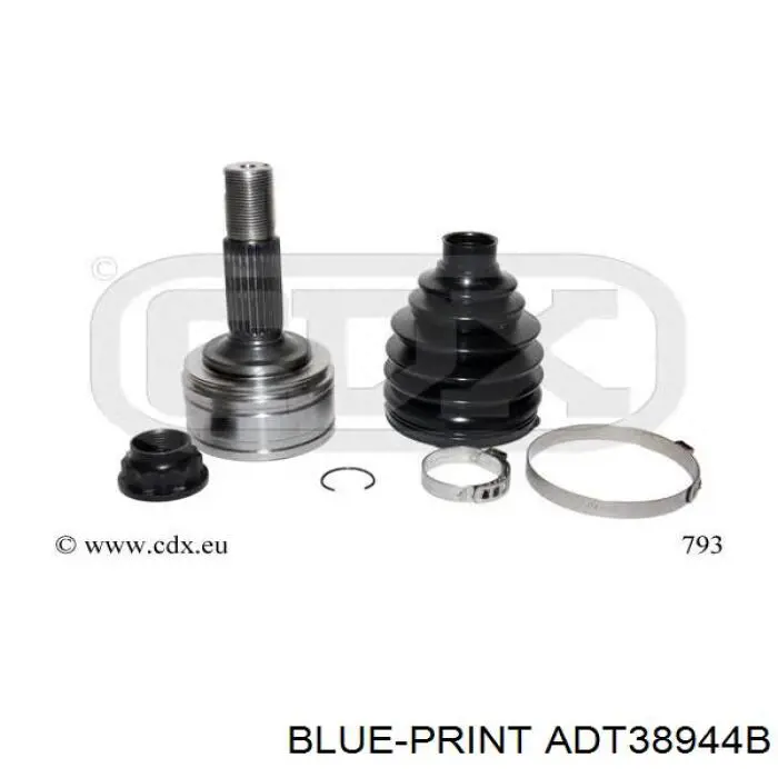 Купити ADT38944B Blue Print Шарнір приводу зовнішній