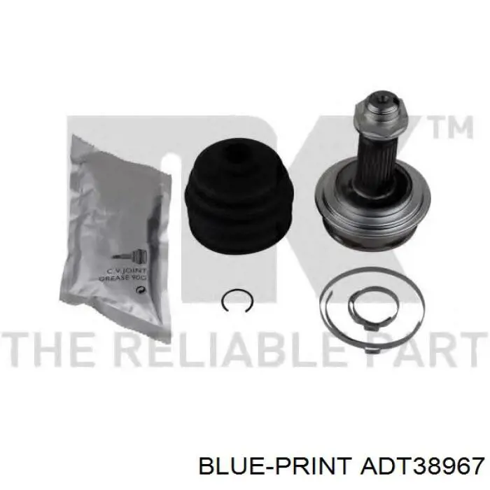 Граната колісна Blue Print ADT38967 ціна, від 32.82 USD