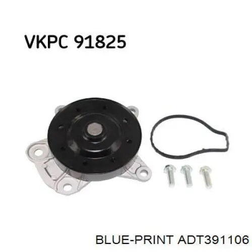 Купити ADT391106 Blue Print Насос охолоджуючої рідини