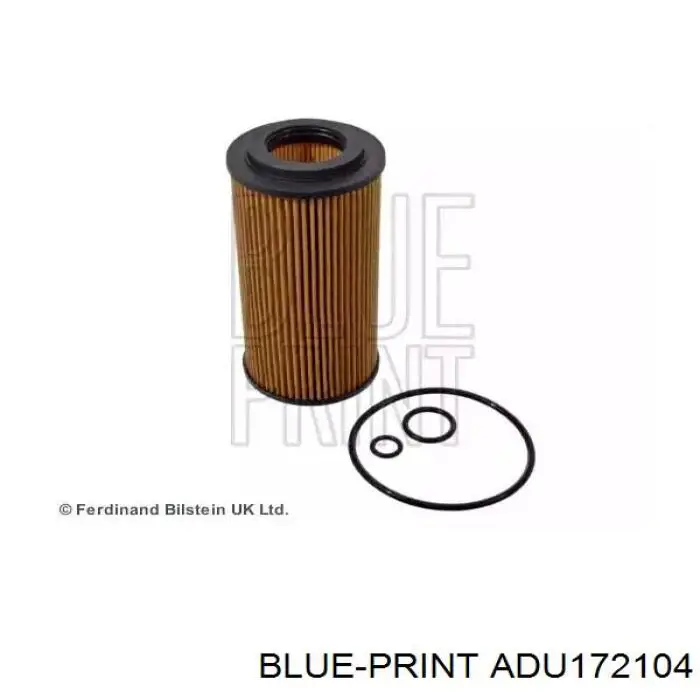 Масляний фільтр двигуна Blue Print ADU172104 ціна, від 4.89 USD