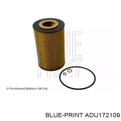 Масляний фільтр двигуна Blue Print ADU172109 ціна, від 6.98 USD