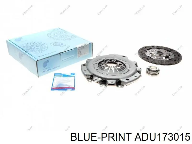 ADU173015 Blue Print комплект зчеплення (3 частини)