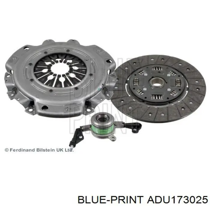 Робочий циліндр зчеплення в зборі з витискним підшипником ADU173025 Blue Print