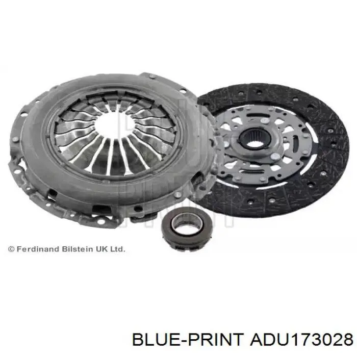 Комплект зчеплення (3 частини) Blue Print ADU173028 ціна, від 130.97 USD