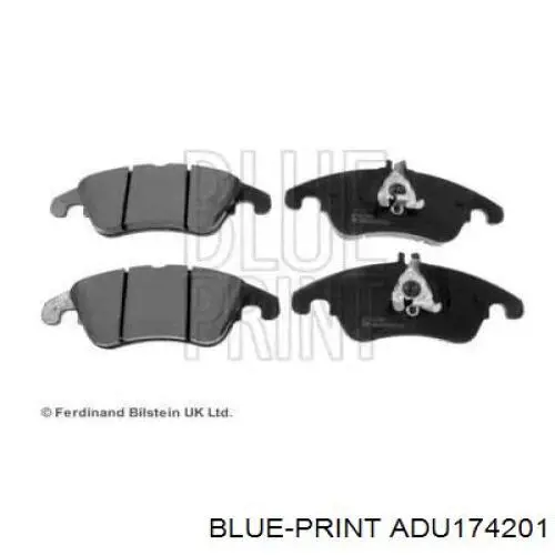 ADU174201 Blue Print Передні гальмівні колодки
