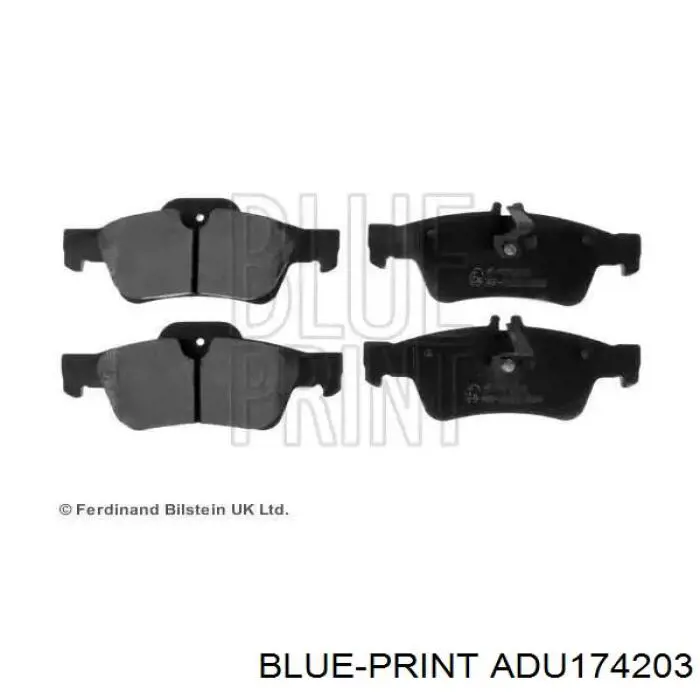 Купити ADU174203 Blue Print Задні колодки
