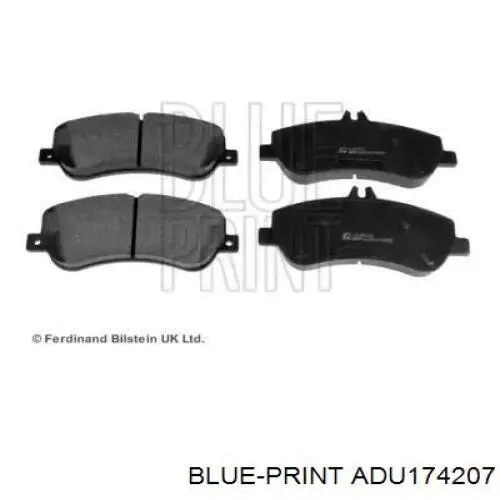 Купити A0054204820 Mercedes Колодки гальмівні передні, дискові
