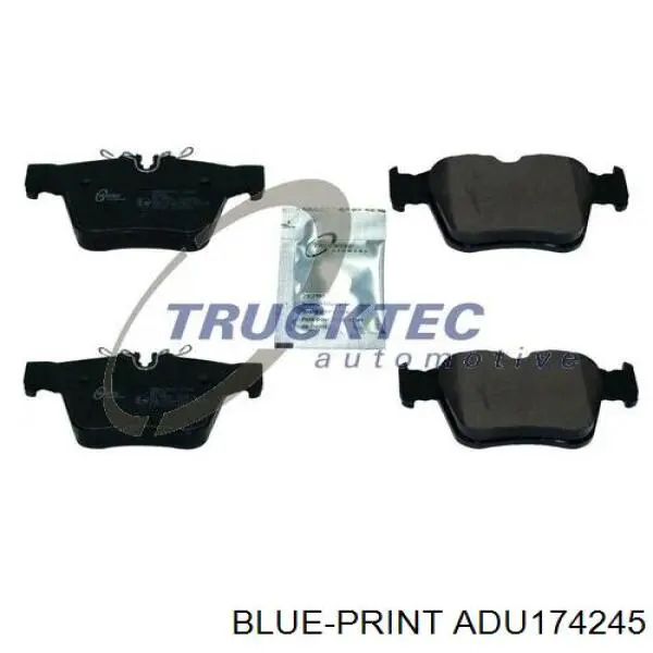 Задні дискові колодки Jurid/Bendix 573803J