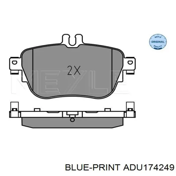 Купити 573843J Jurid/Bendix Колодки гальмівні передні, дискові