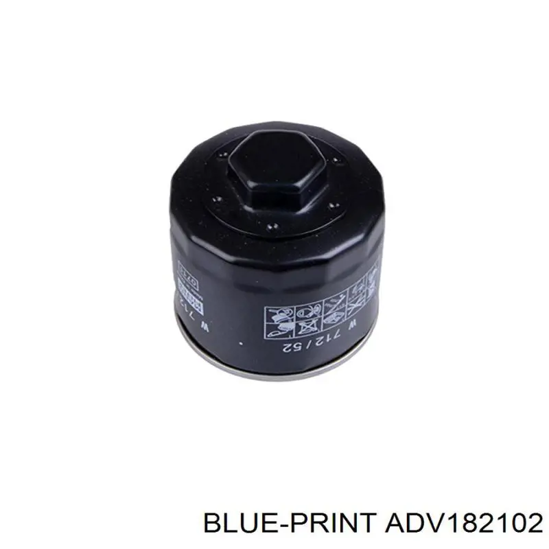 ADV182102 Blue Print Фільтр масла
