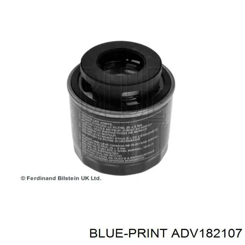 Масляний фільтр двигуна Blue Print ADV182107 ціна, від 9.99 USD