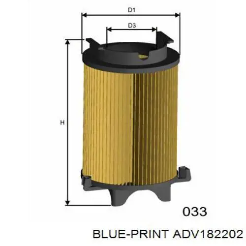 Купити FA0653 Bremsi Автомобільний фільтр повітря