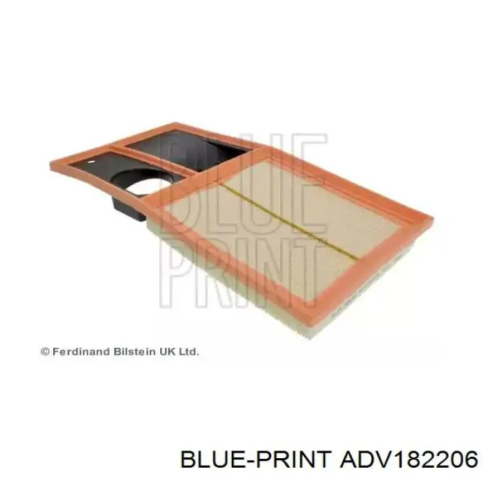 Елемент повітряного фільтра Blue Print ADV182206 ціна, від 9.46 USD
