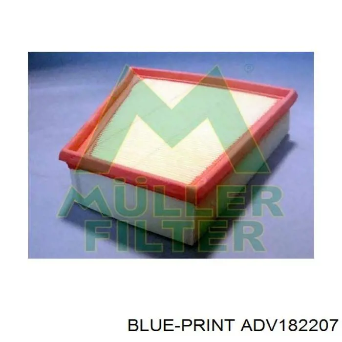 Купити ADV182207 Blue Print Автомобільний фільтр повітря