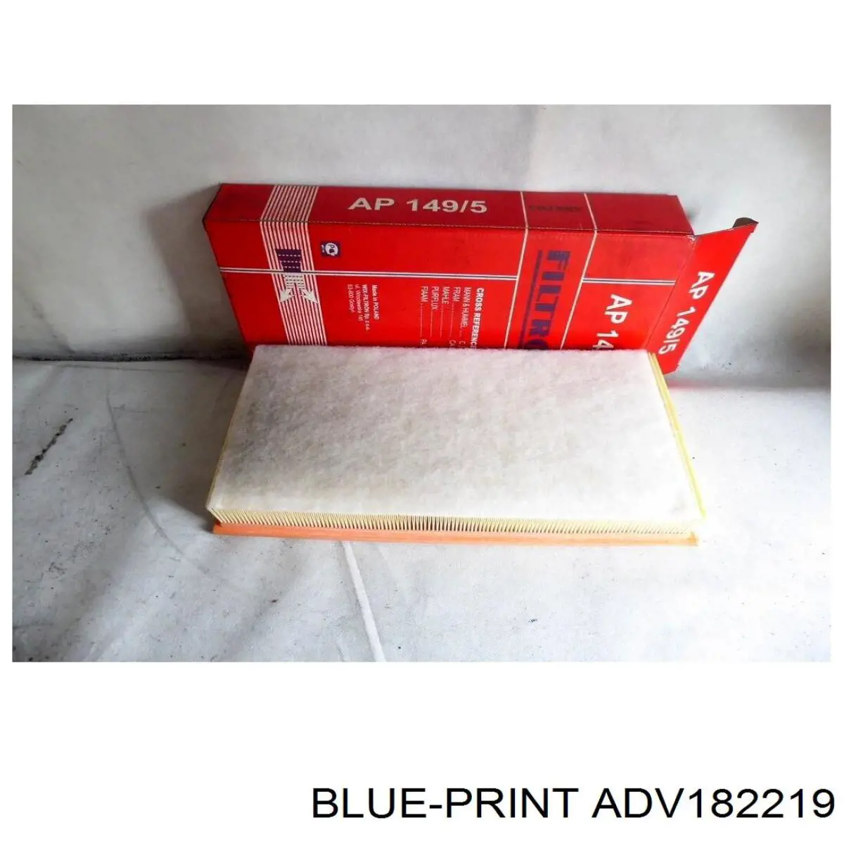 Фільтр повітряний Blue Print ADV182219