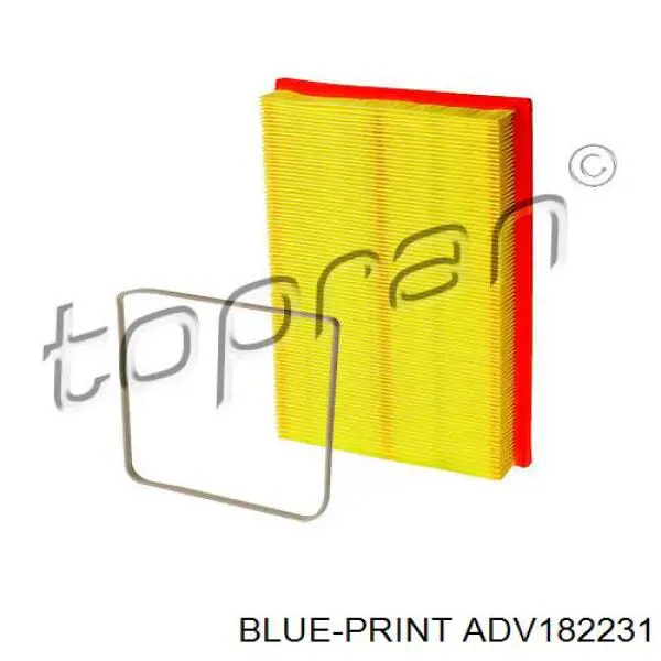 Фільтр повітряний Blue Print ADV182231
