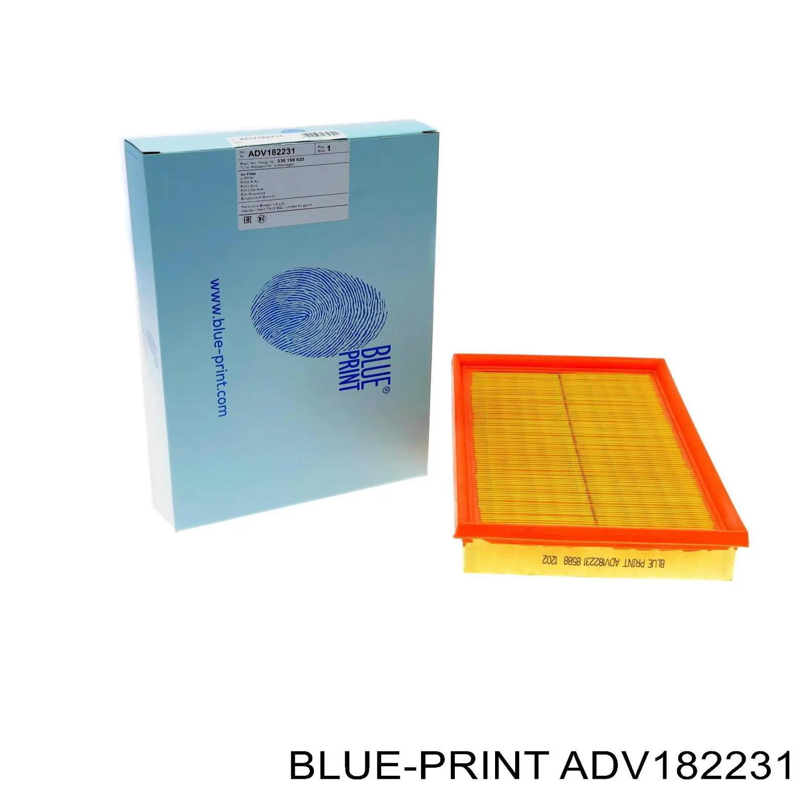 Повітряний фільтр ADV182231 Blue Print