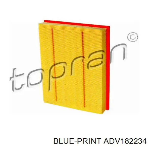 Повітряний фільтр ADV182234 Blue Print