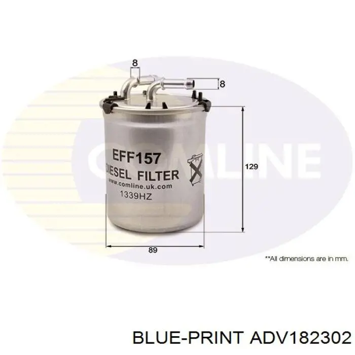 Купити ADV182302 Blue Print Фільтр-відстійник палива грубої очистки