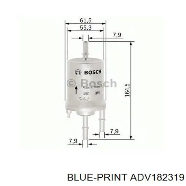 Купити 3185300 UFI Фільтр-відстійник палива грубої очистки