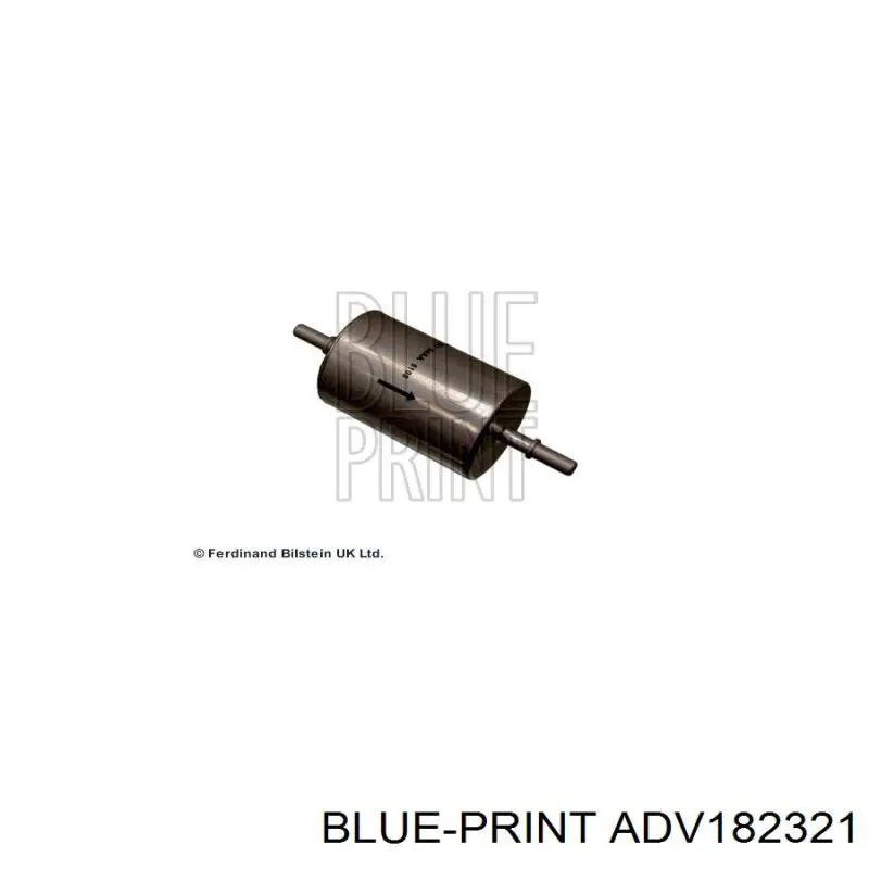 Фільтр тонкого очищення палива Blue Print ADV182321 ціна, від 4.75 USD