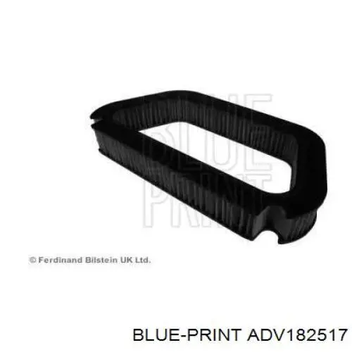 Фільтр повітряний обігрівача Blue Print ADV182517 ціна, від 22.78 USD
