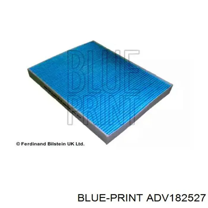 Фільтр повітряний обігрівача Blue Print ADV182527 ціна, від 5.26 USD